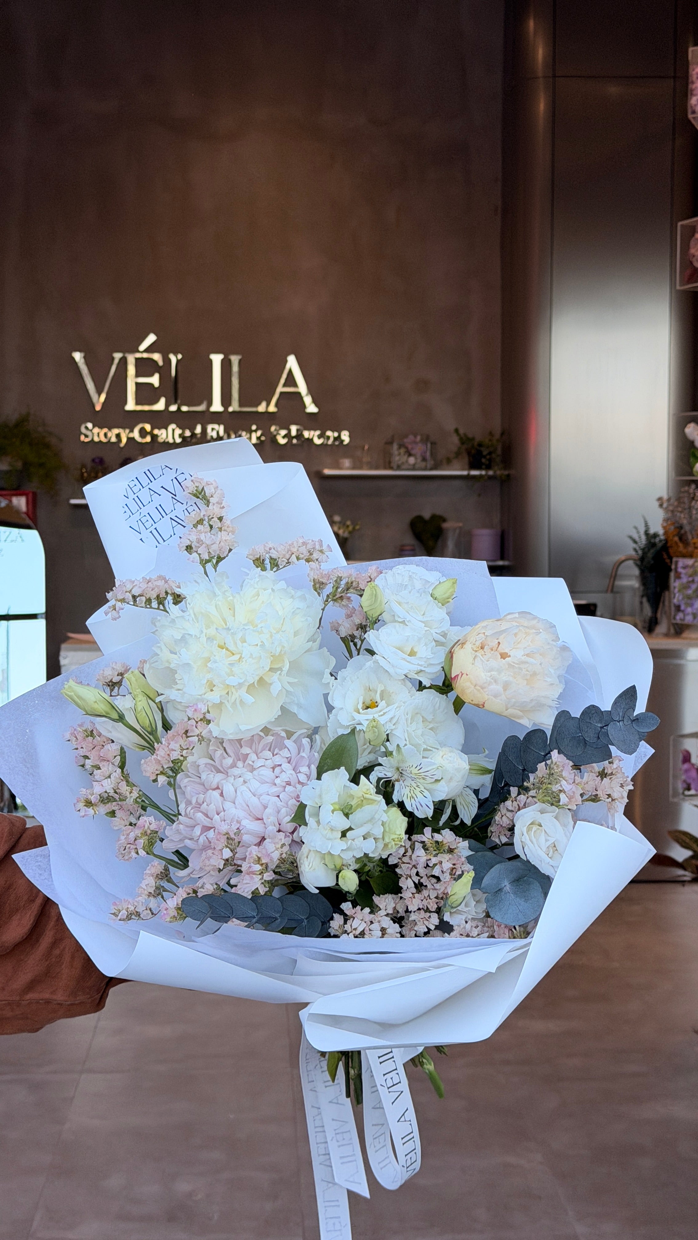Velila-Beyaz Senfoni Premium Buket
