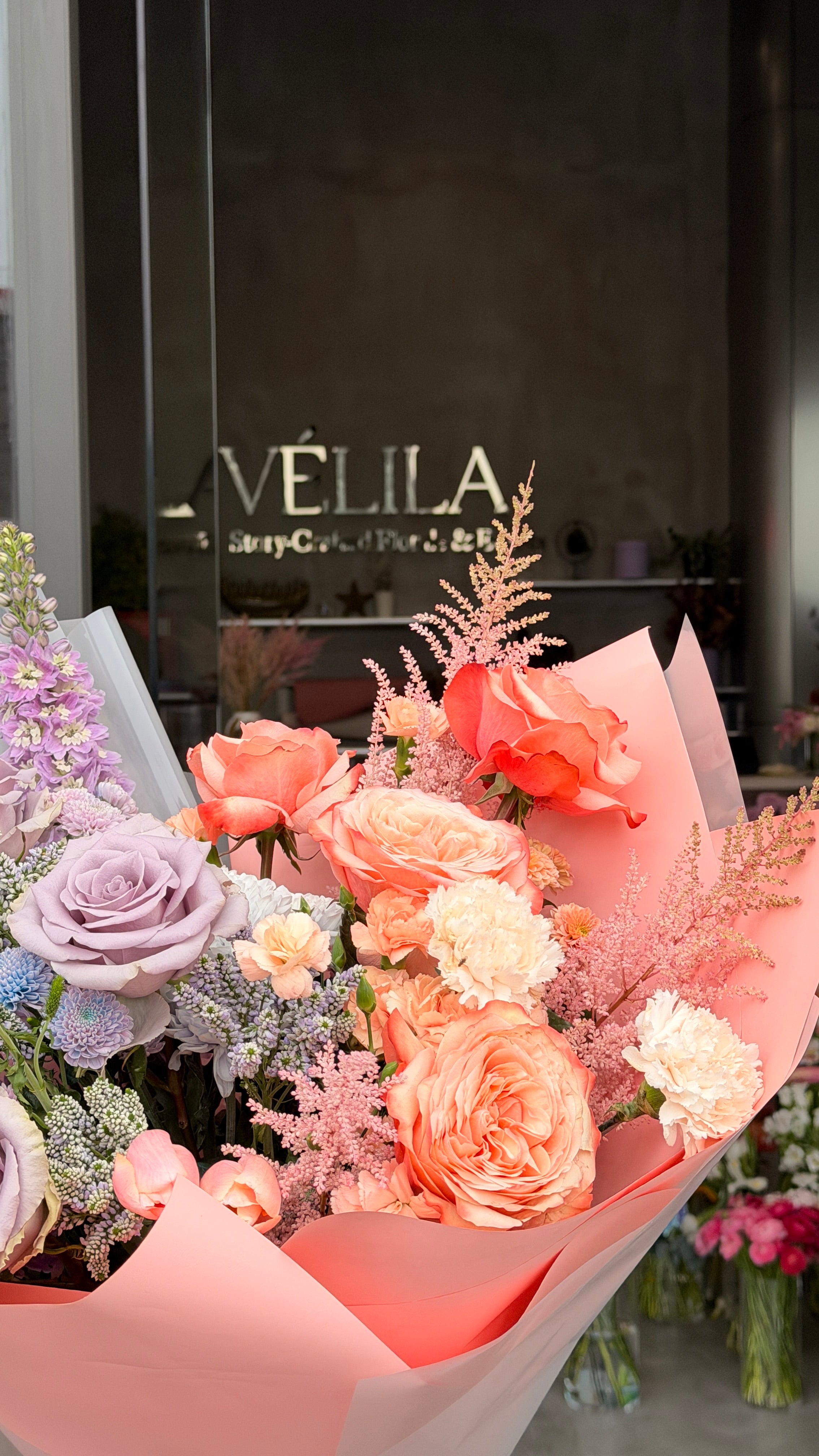 Velila-pastel Uyum Premium Buket