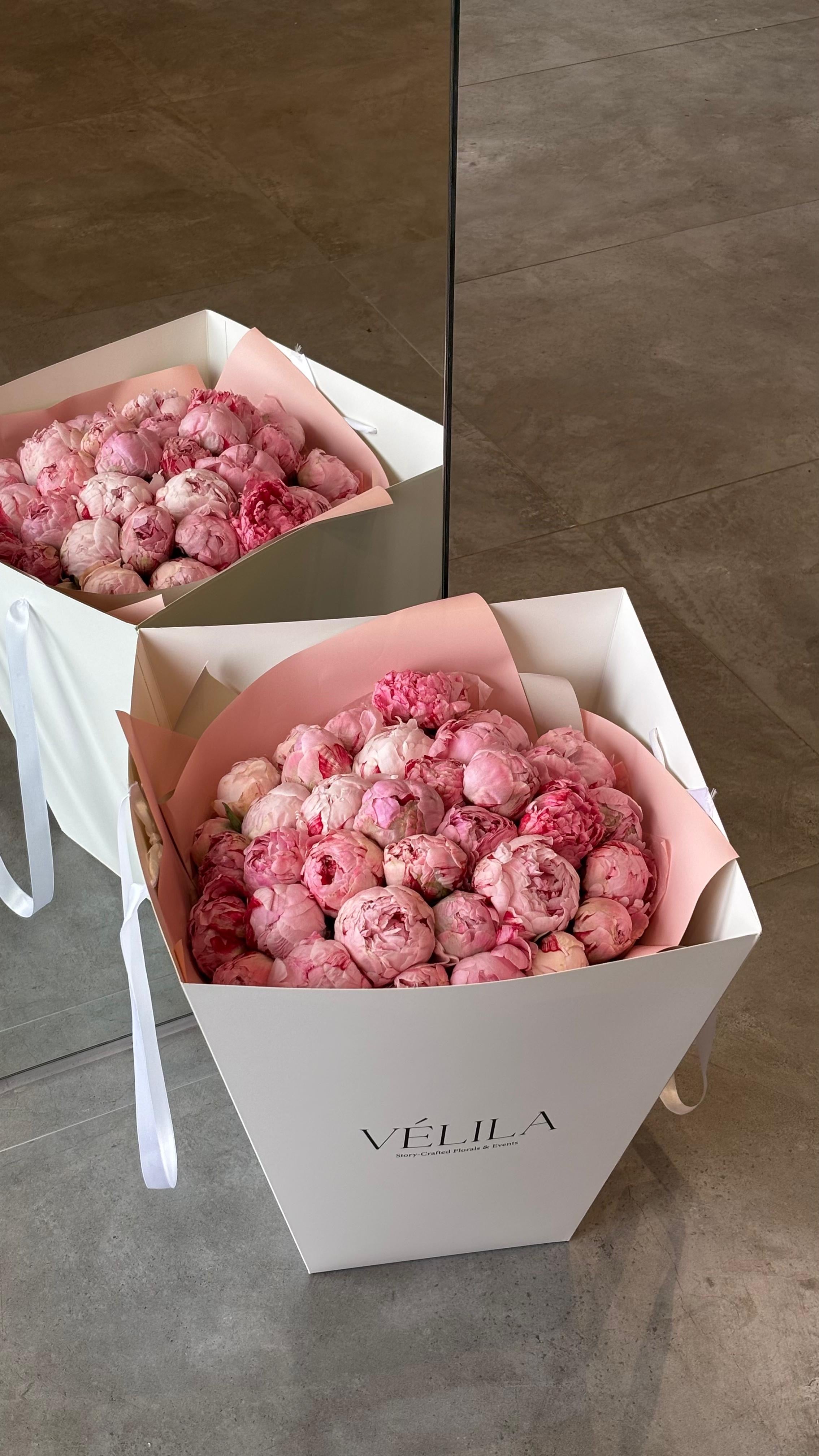 Pembe Şiir- Şakayık Buketi