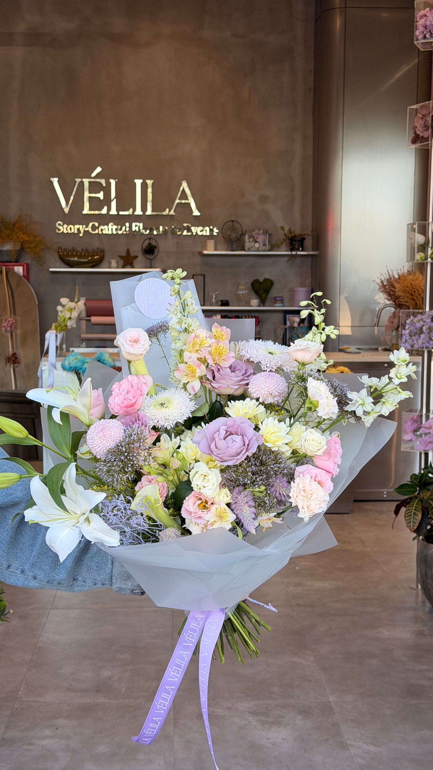Velila-Lavanta Bahçesi Premium Buket
