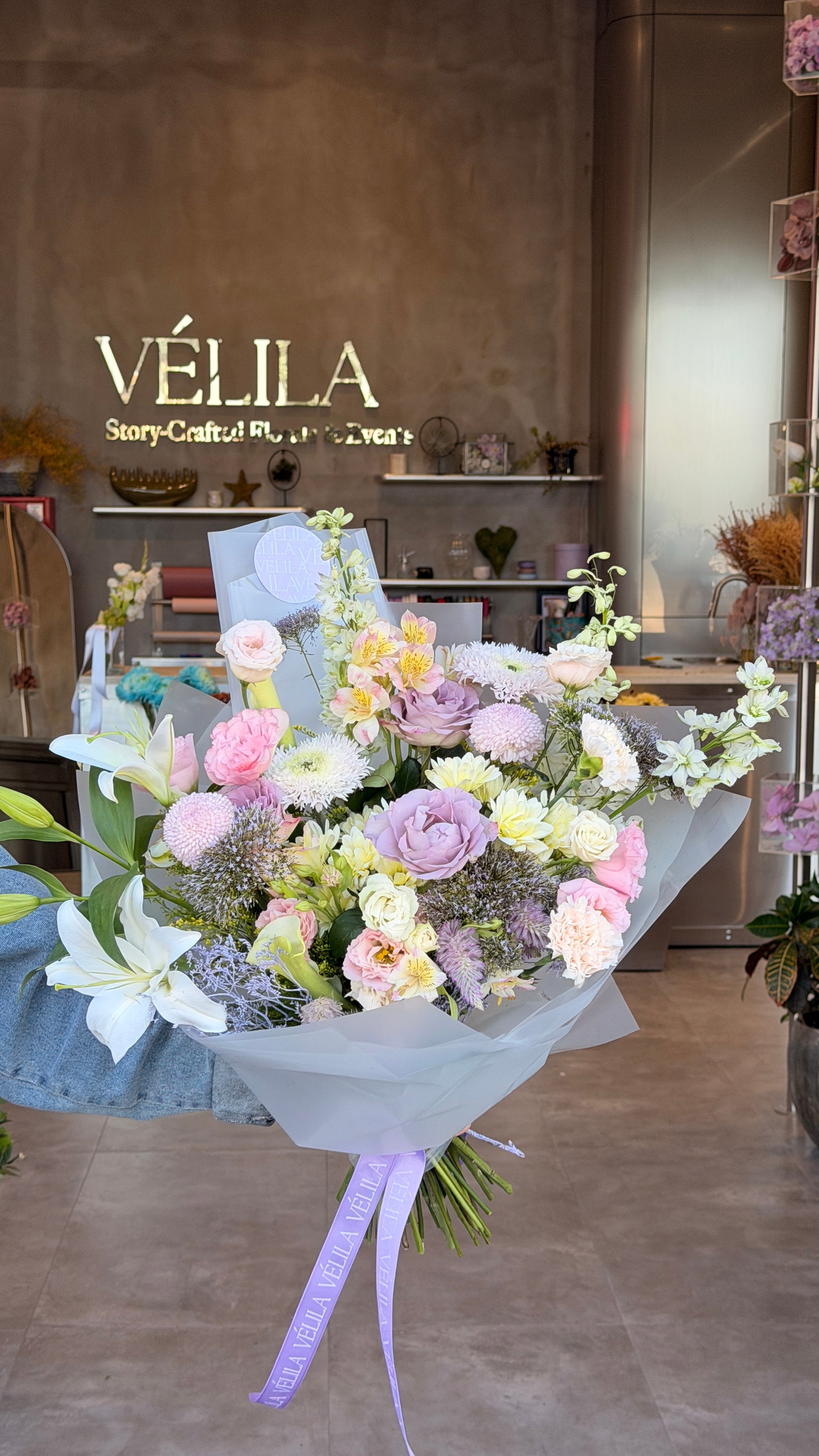 Velila-Lavanta Bahçesi Premium Buket