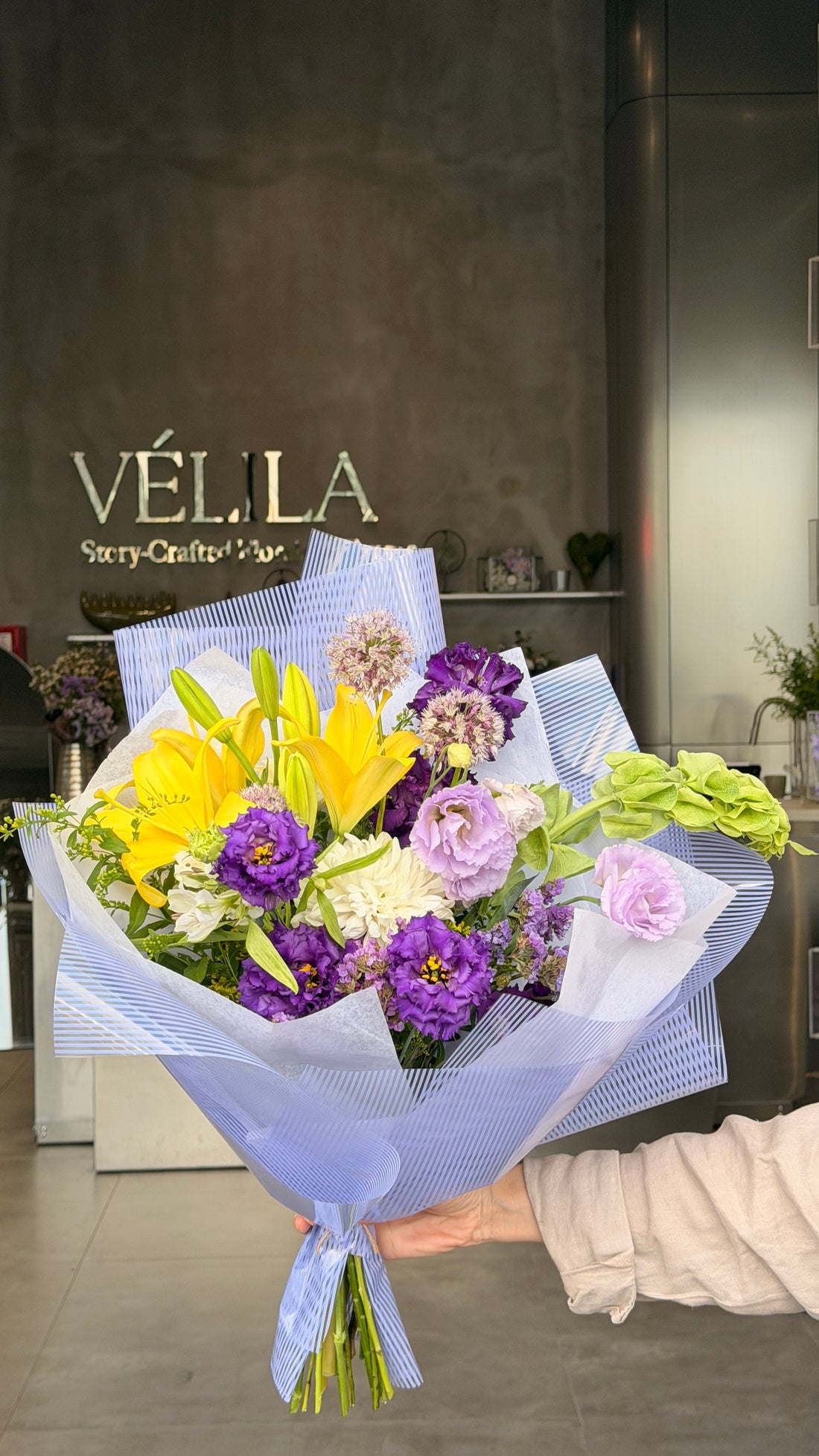 Velila-Lila Bahçesi Buketi