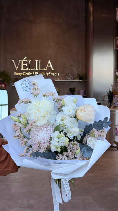Velila-Beyaz Senfoni Premium Buket