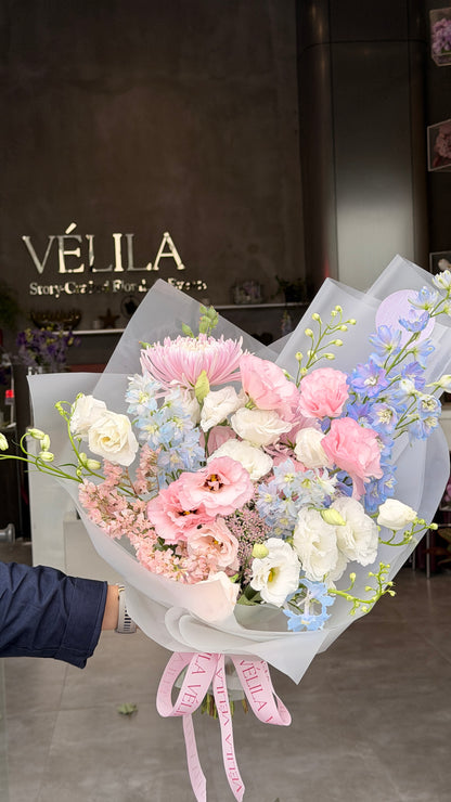 Velila-Pastel Melodi Premium Buket