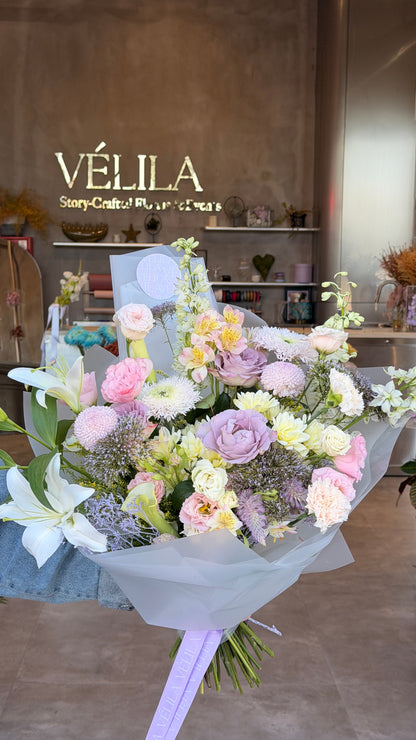 Velila-Lavanta Bahçesi Premium Buket