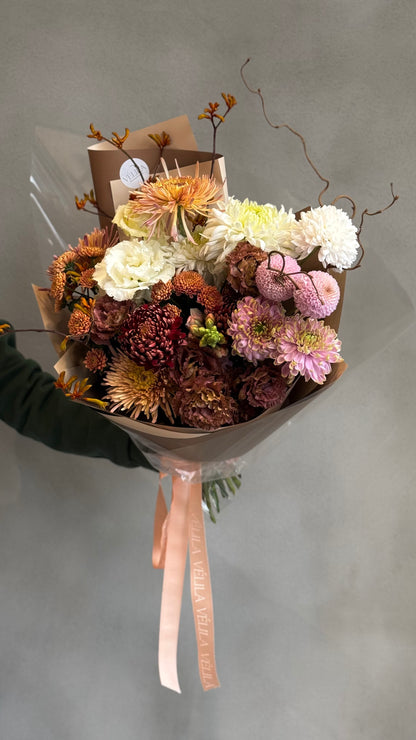 Earthy Harmony Collection - Amber Meadow Bouquet