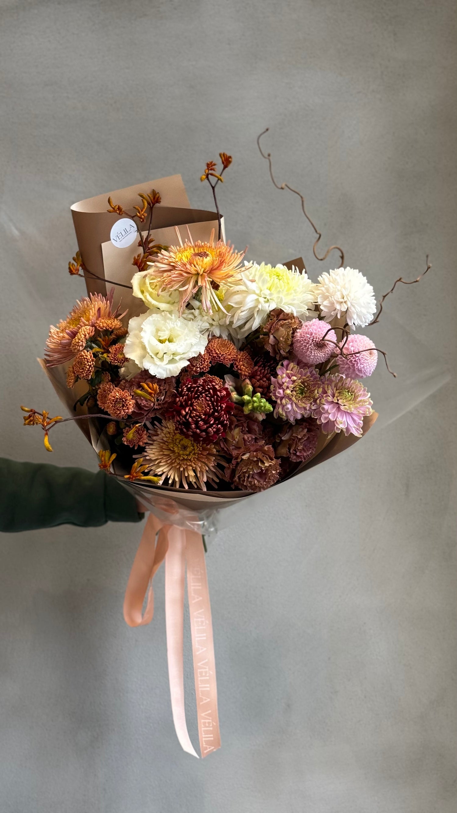 Earthy Harmony Collection - Amber Meadow Bouquet