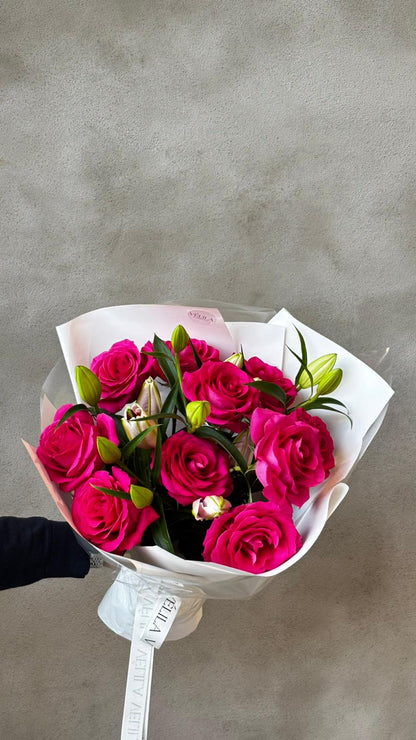 Modern Bloom Collection - Fuchsia Deluxe